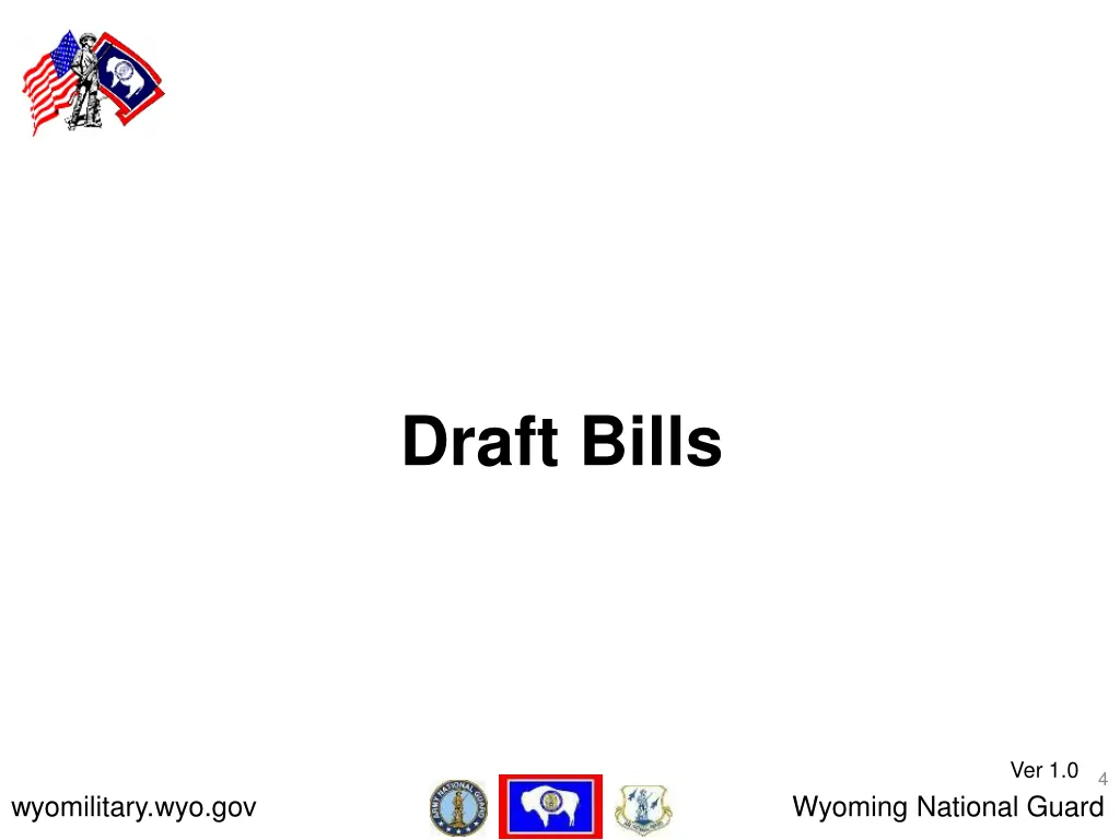 draft bills