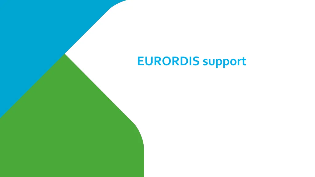 eurordis support