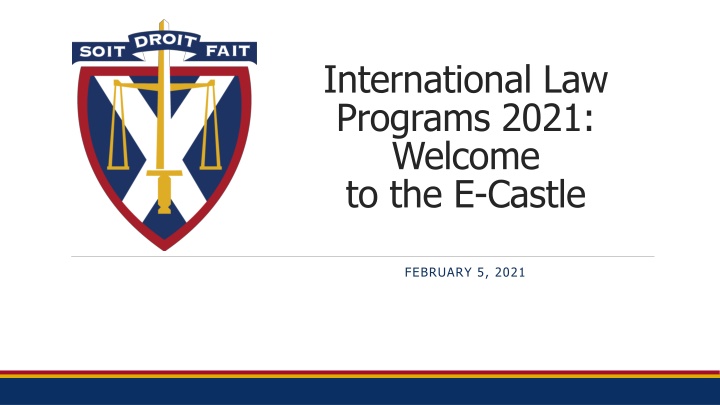 international law programs 2021 welcome