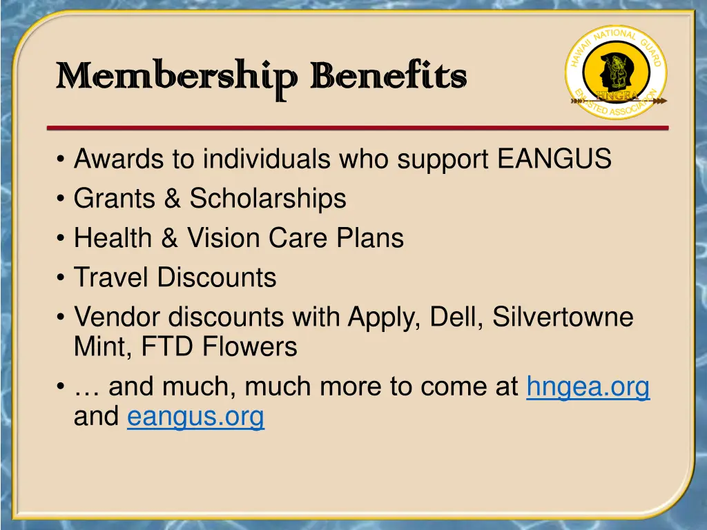 membership benefits membership benefits