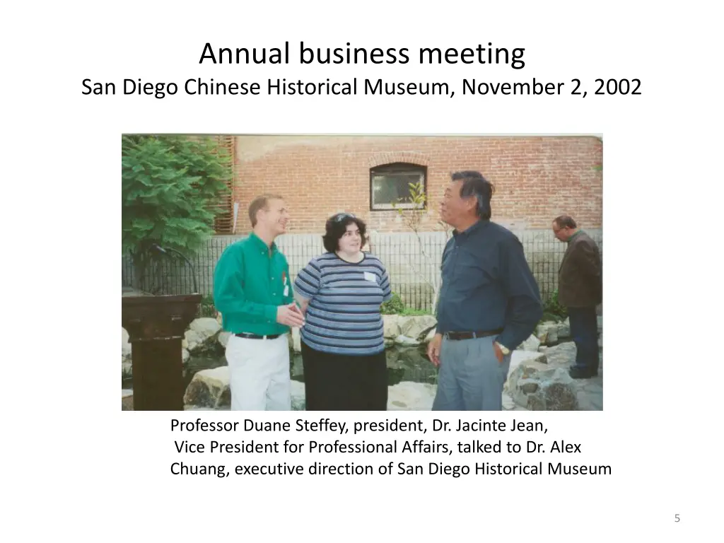 annual business meeting san diego chinese