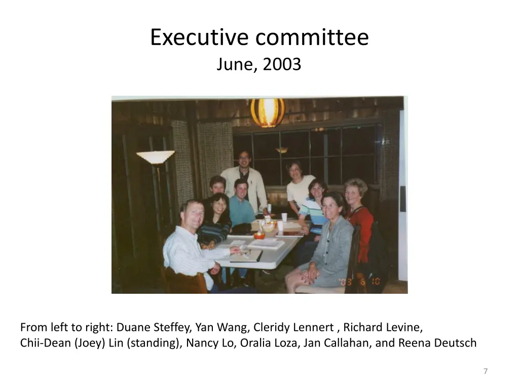 executive committee june 2003