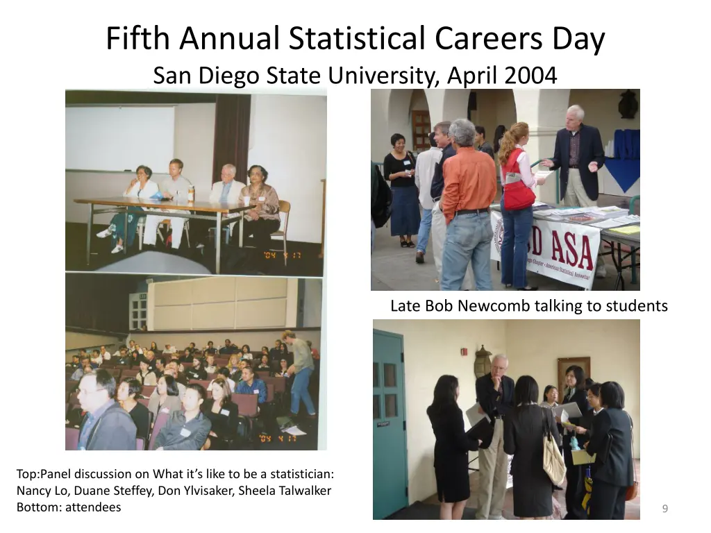 fifth annual statistical careers day san diego