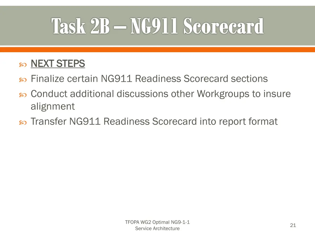 task 2b ng911 scorecard 4