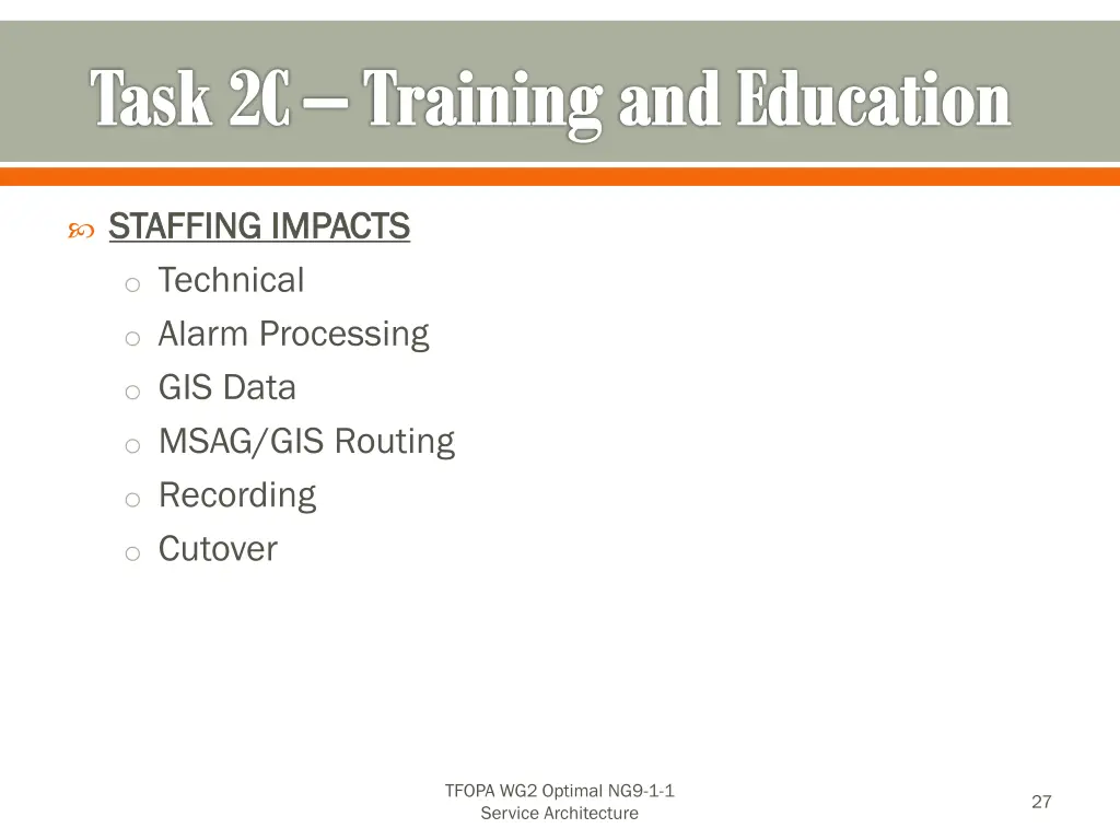 task 2c training and education 3