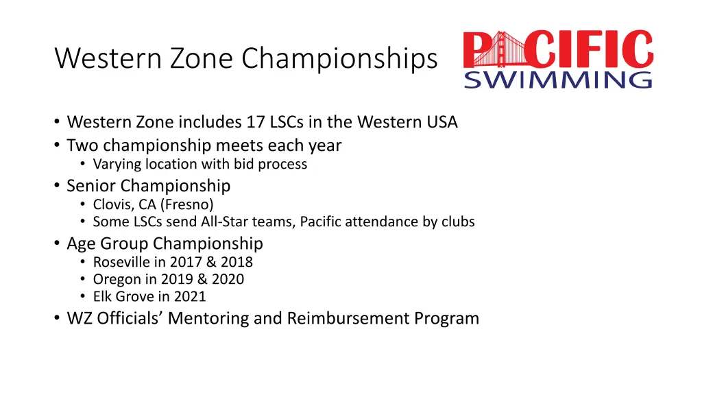 western zone championships