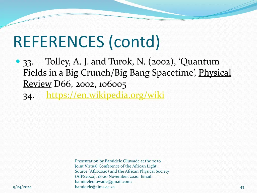 references contd 12