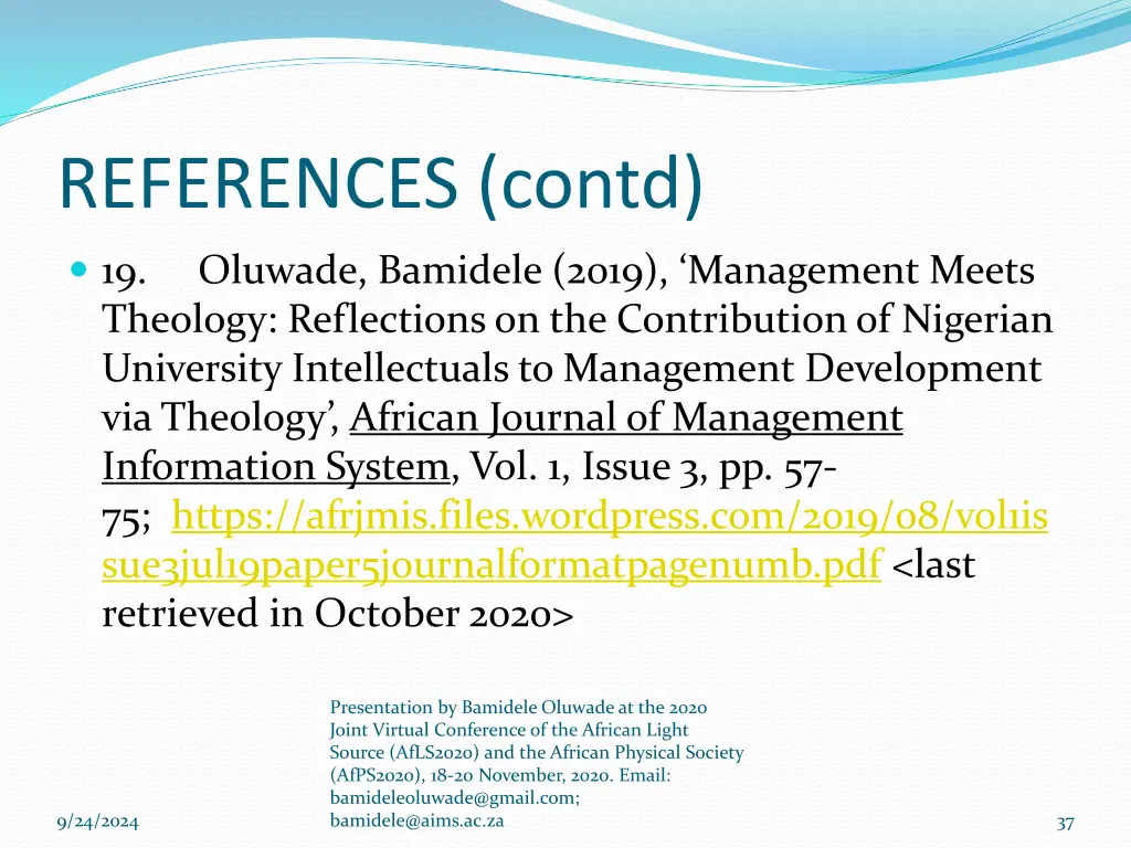 references contd 6