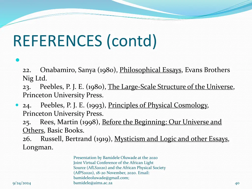 references contd 9