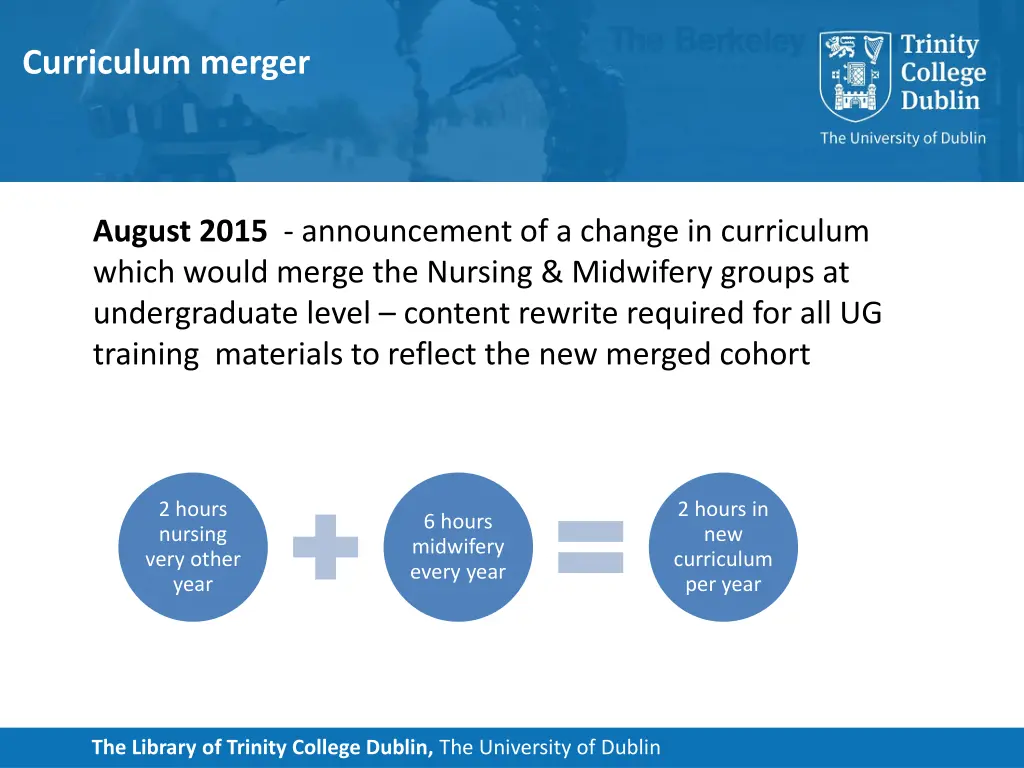 curriculum merger