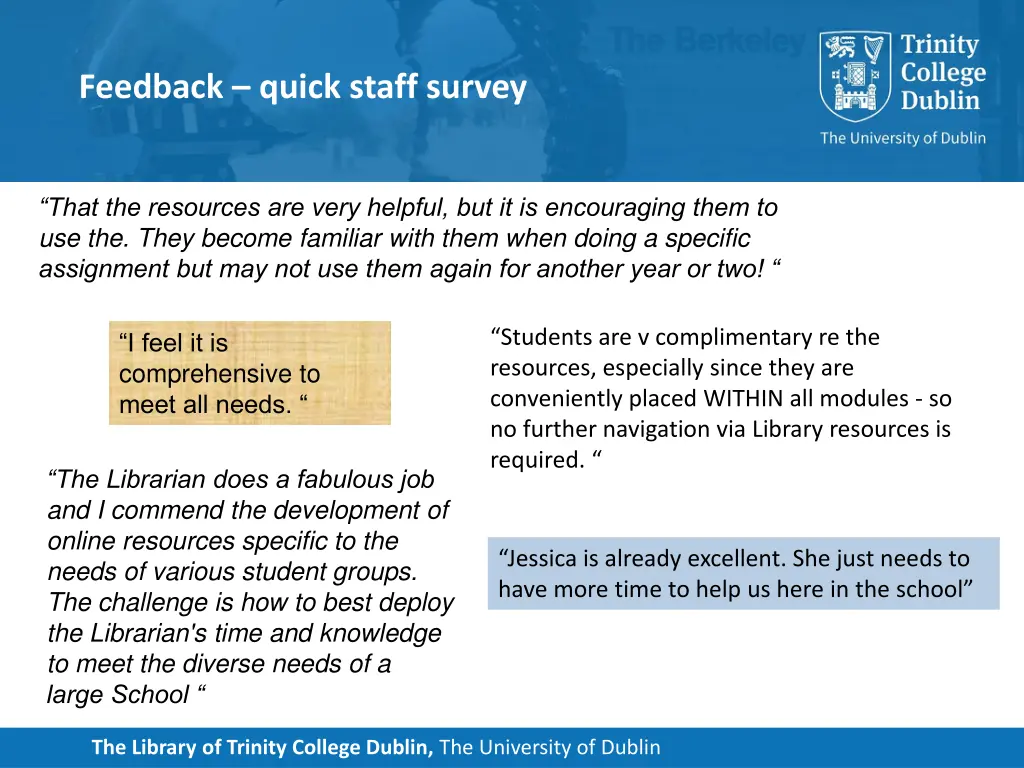 feedback quick staff survey