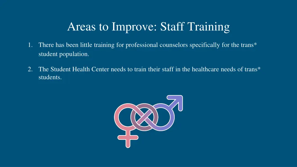 areas to improve staff training