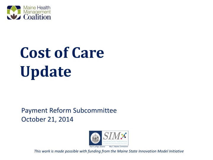 cost of care update