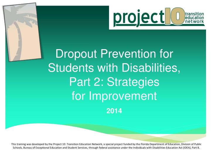 dropout prevention for students with disabilities