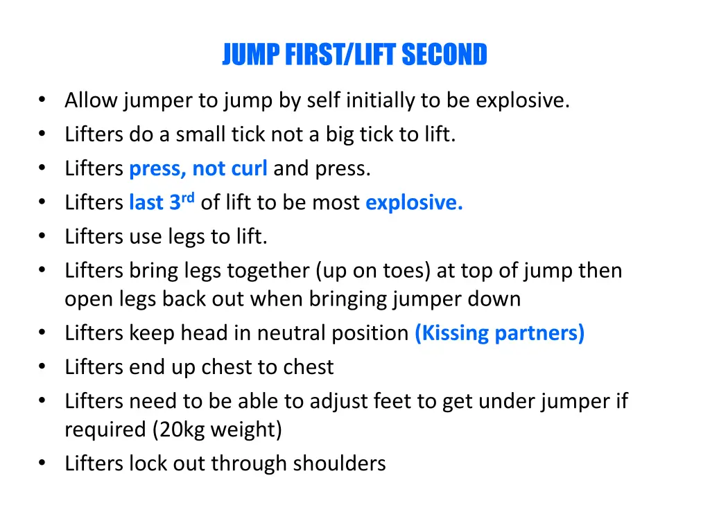 jump first lift second