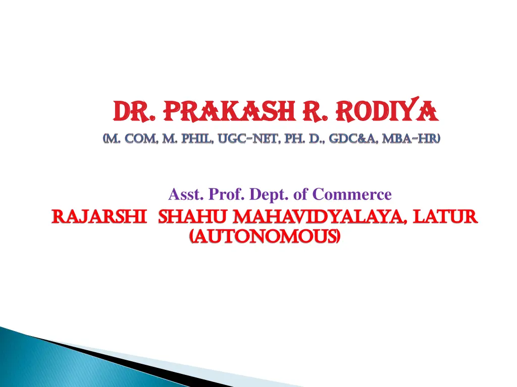 dr dr prakash prakash r