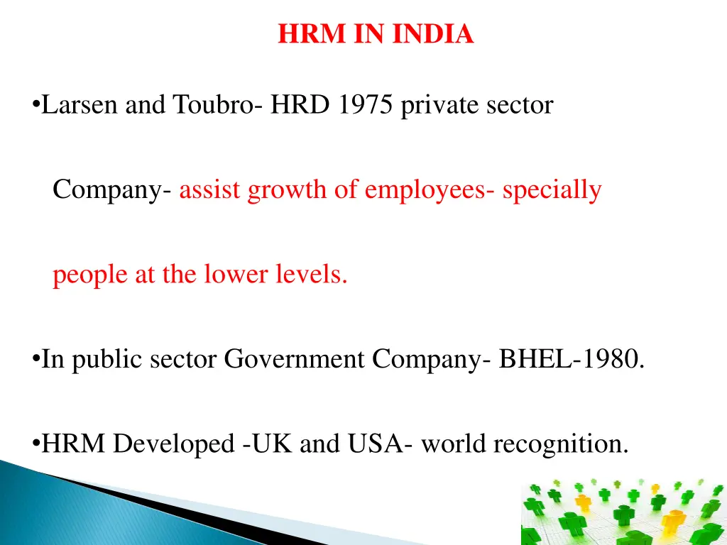 hrm in india 1