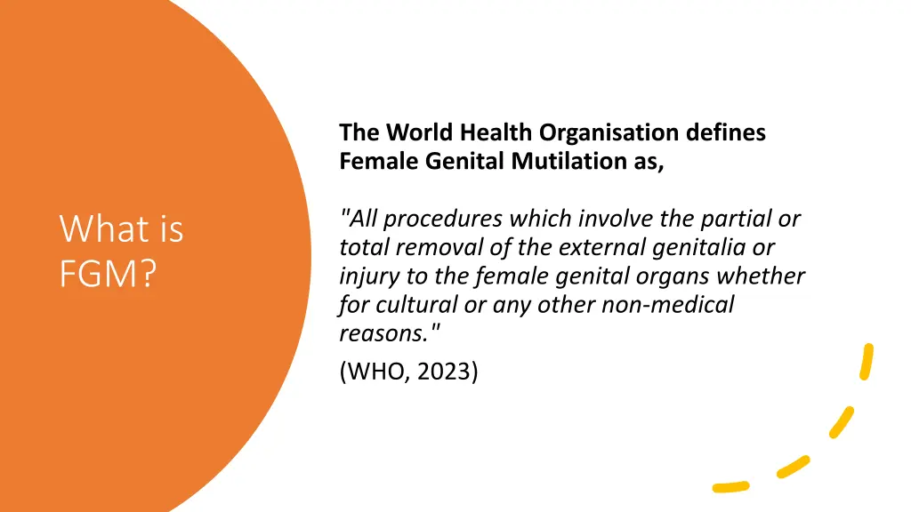 the world health organisation defines female