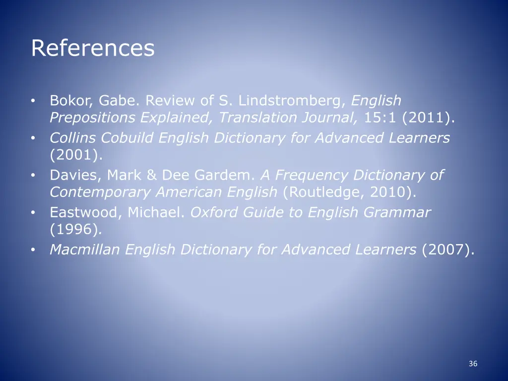 references