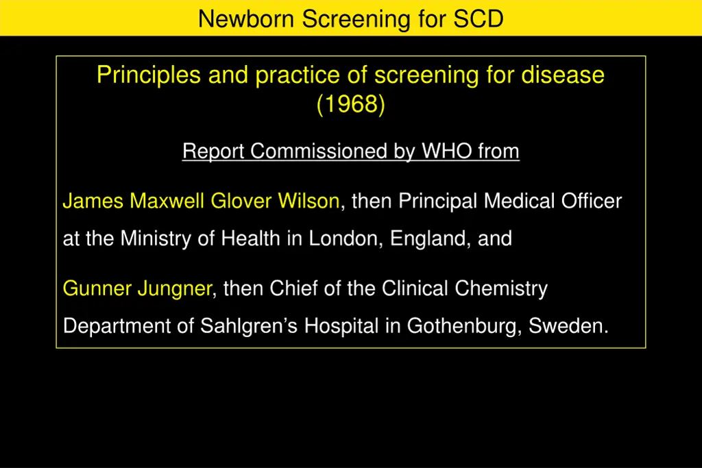 newborn screening for scd 1