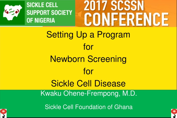 setting up a program for newborn screening