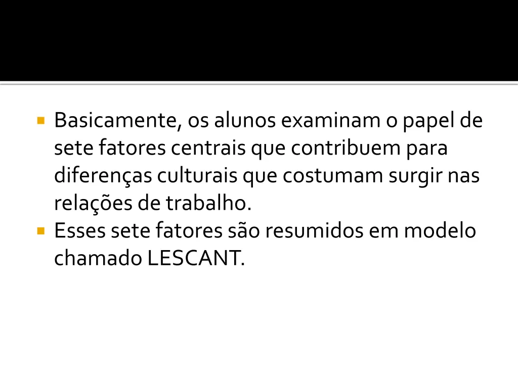 basicamente os alunos examinam o papel de sete