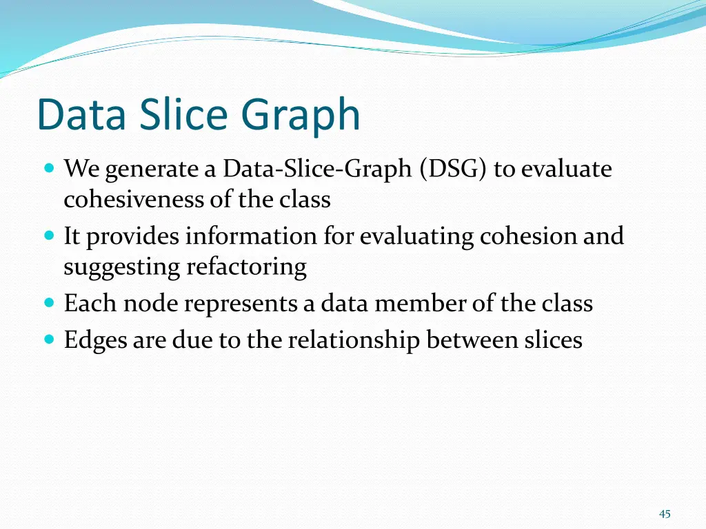 data slice graph