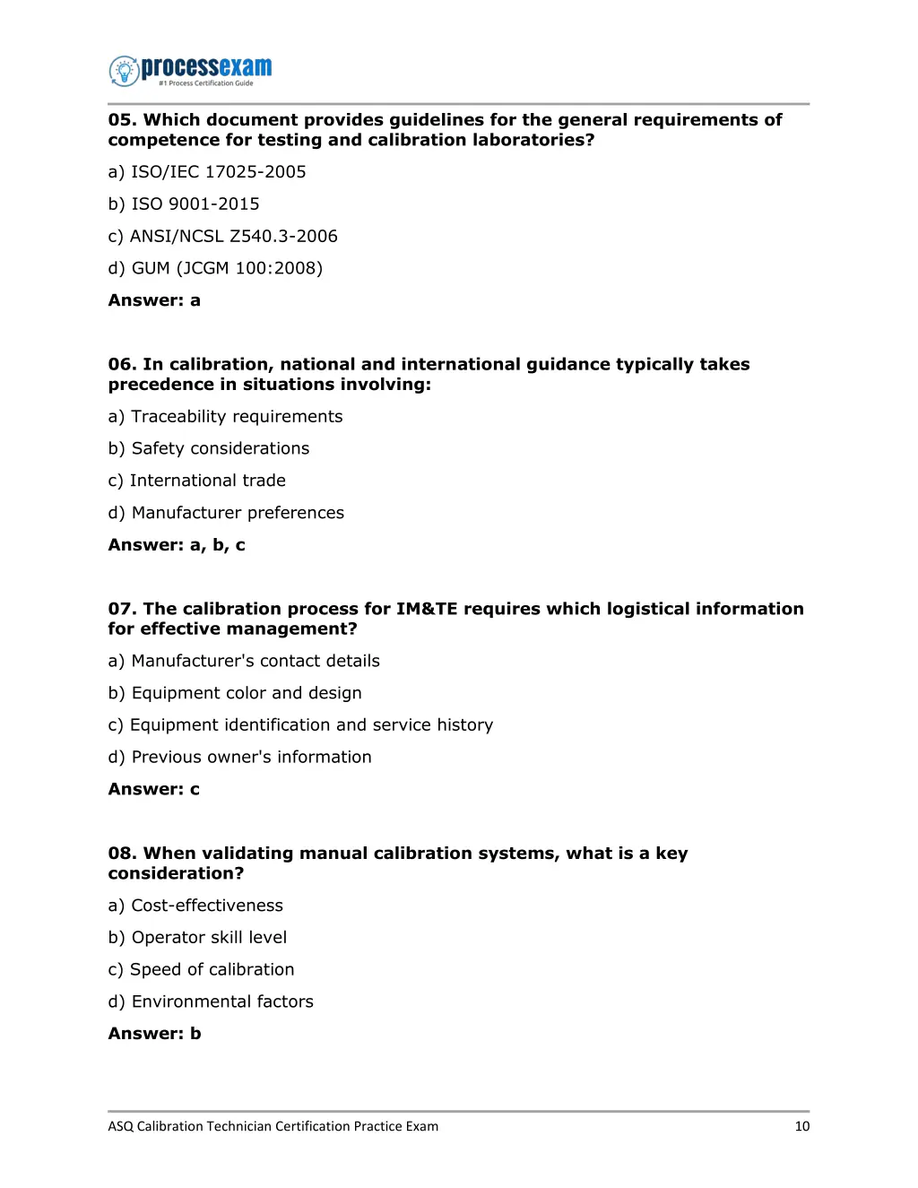 05 which document provides guidelines