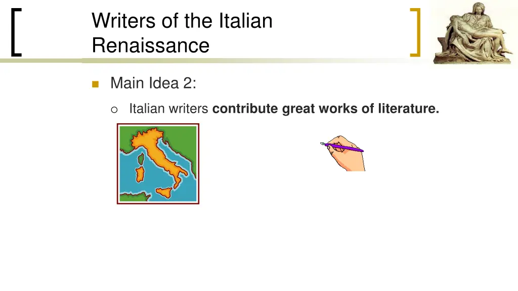 writers of the italian renaissance