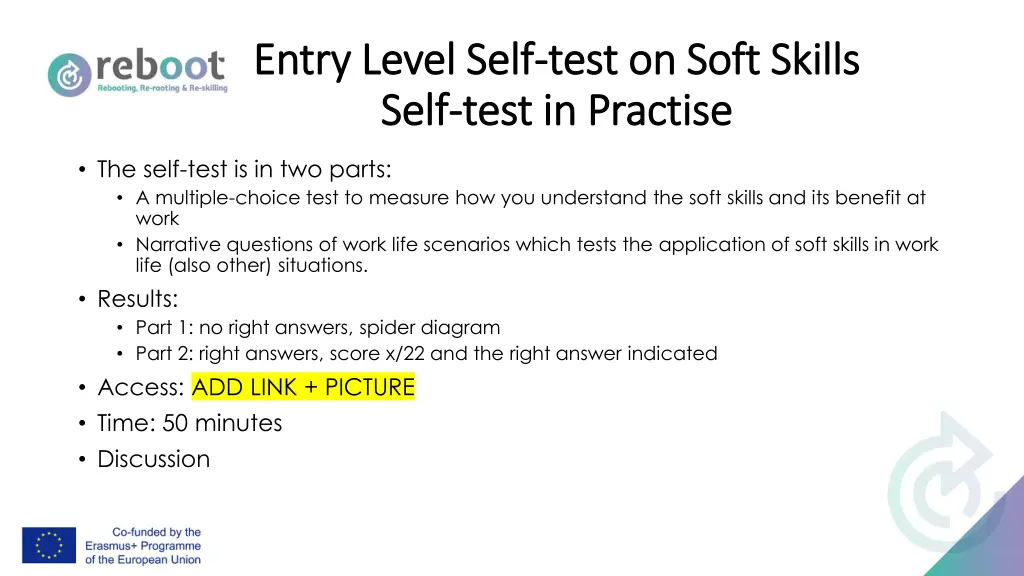 entry level self entry level self test on soft 1