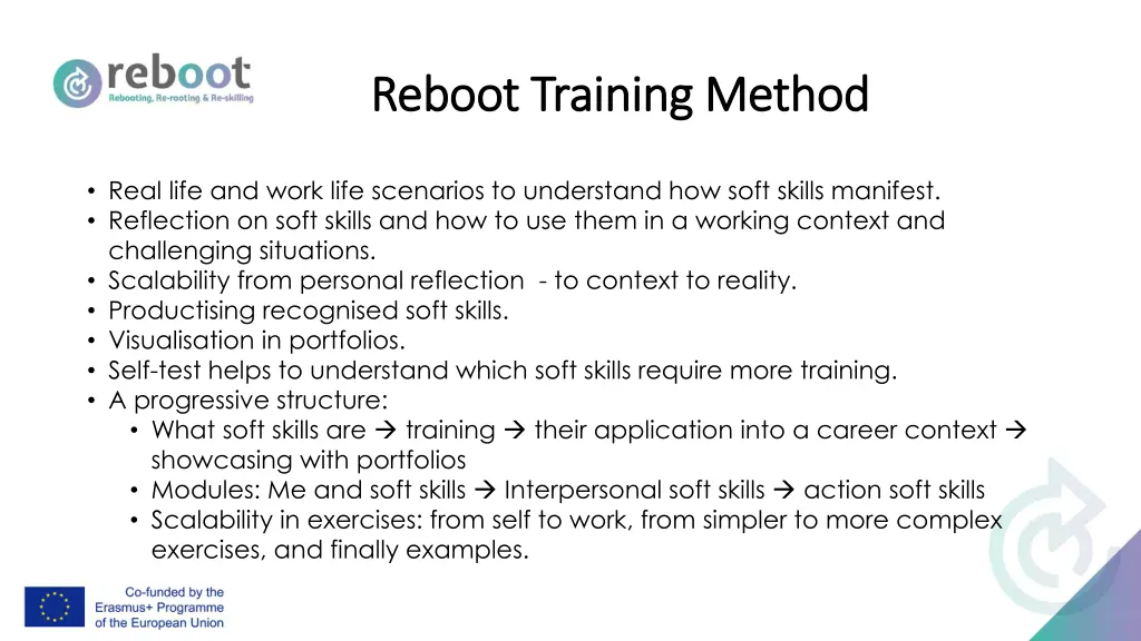 reboot training method reboot training method