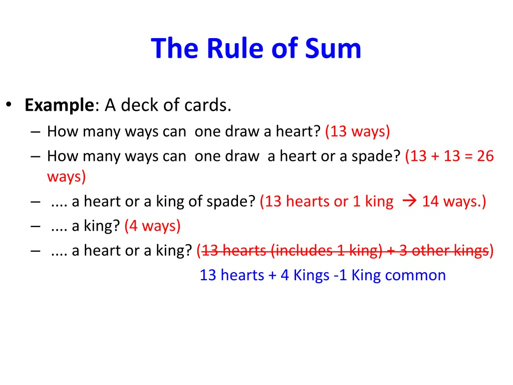 the rule of sum 6