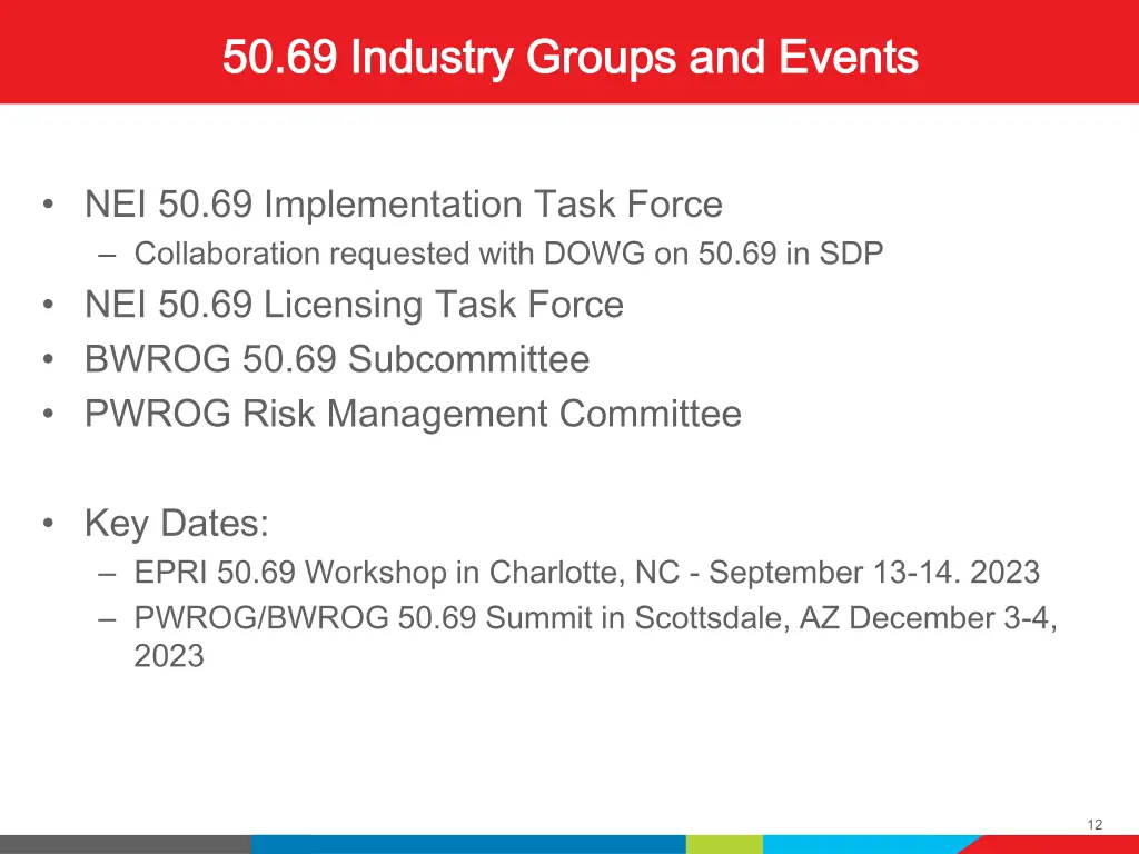 50 69 industry groups and events 50 69 industry