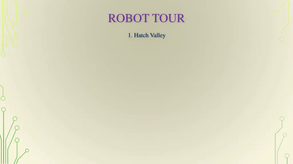 robot tour