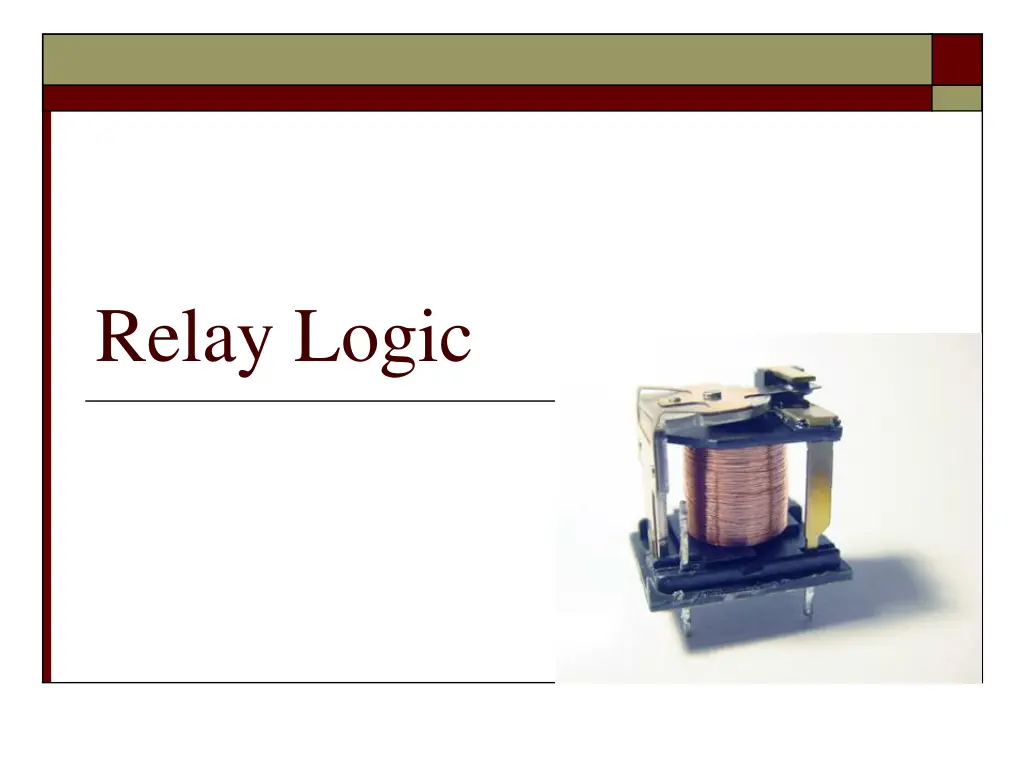 relay logic 1