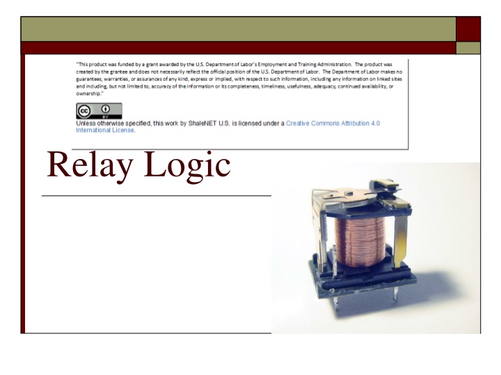 relay logic