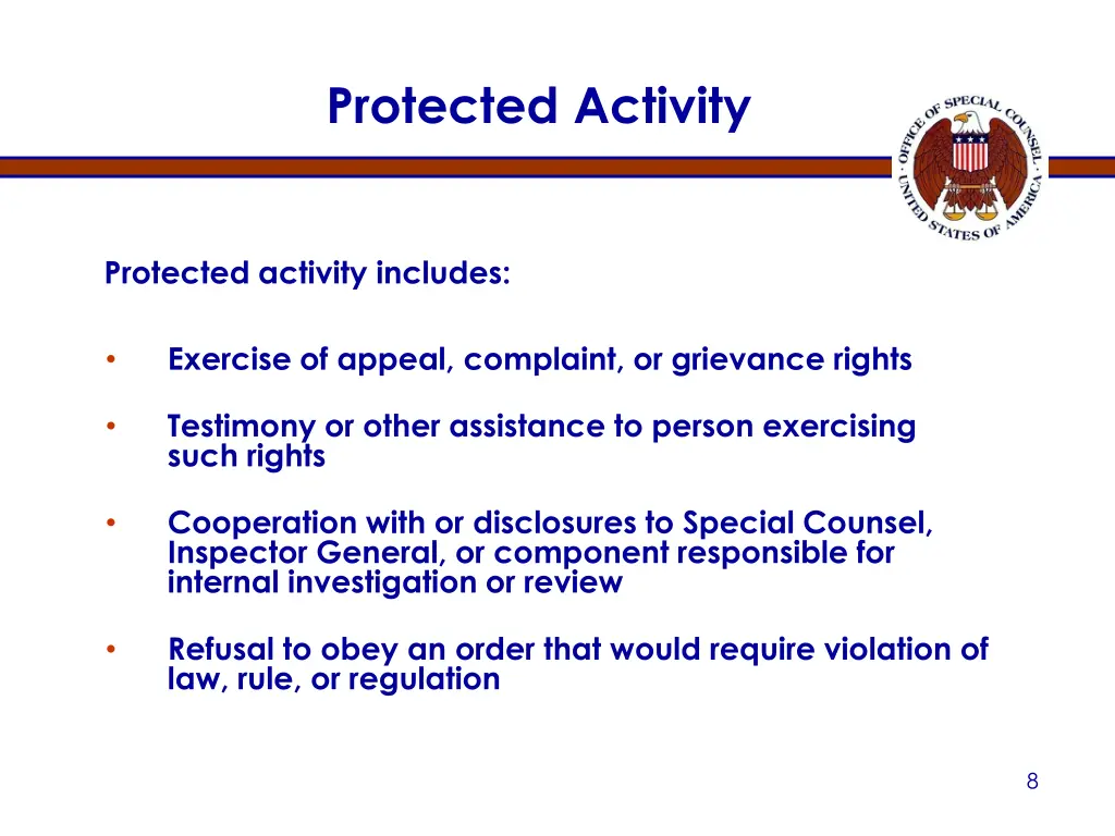 protected activity