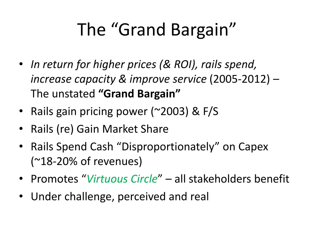 the grand bargain