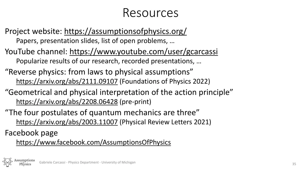 resources