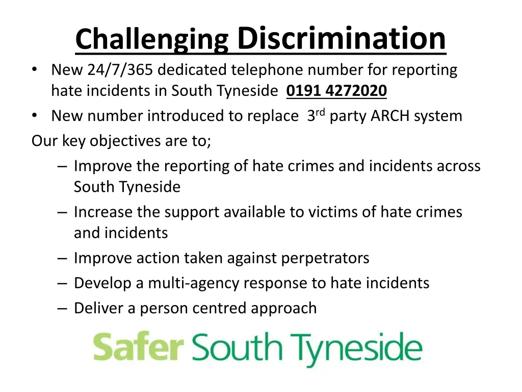 challenging discrimination new 24 7 365 dedicated