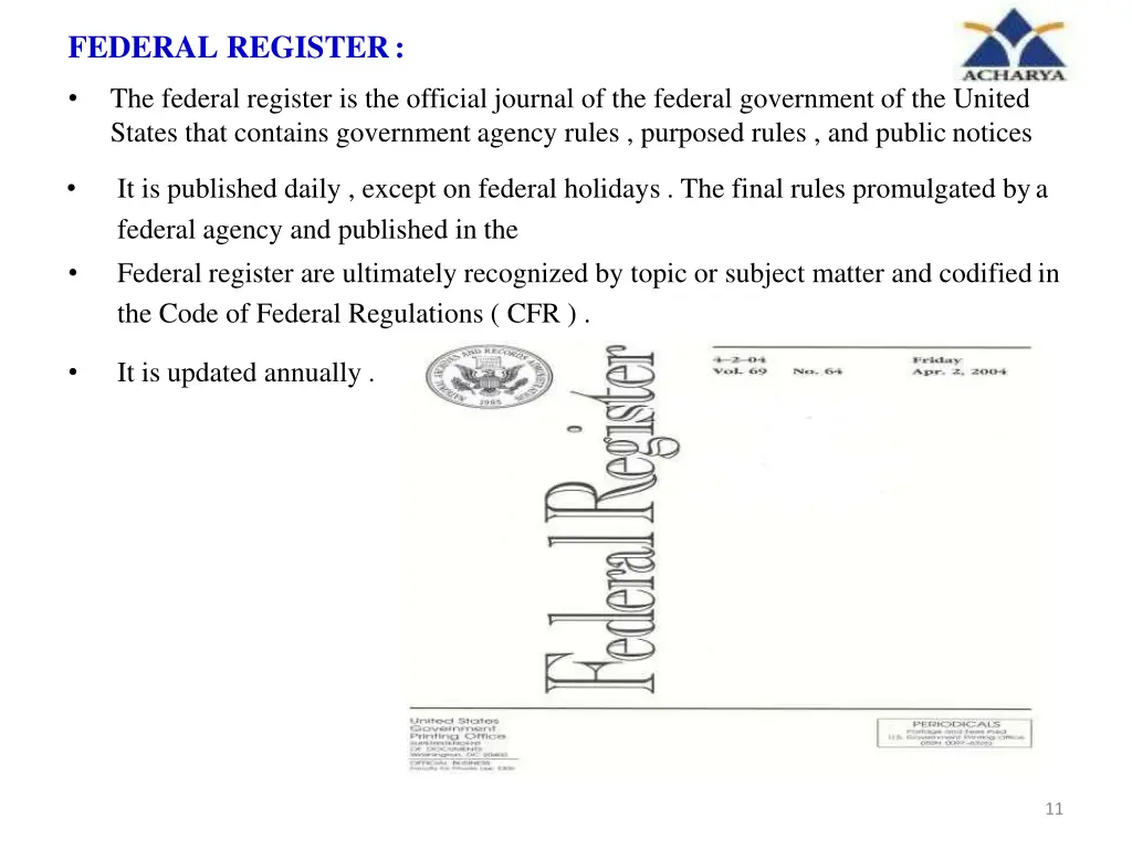 federal register