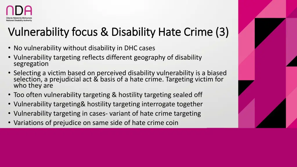 vulnerability focus disability hate crime 2