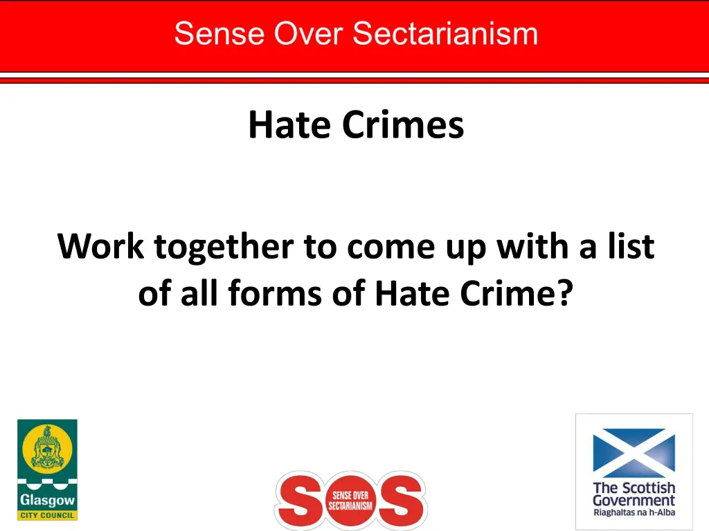 hate crimes