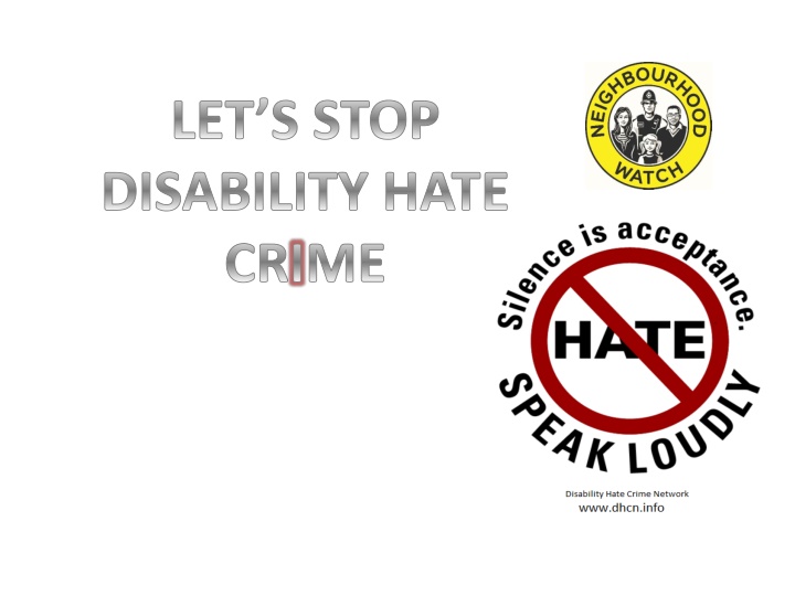 let s stop disability hate crime