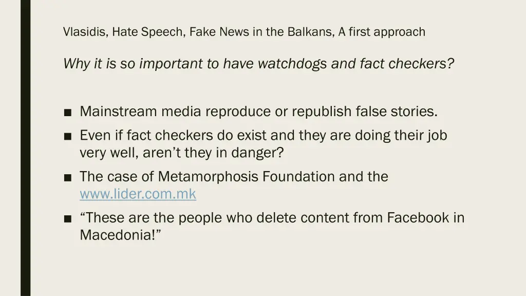 vlasidis hate speech fake news in the balkans 25