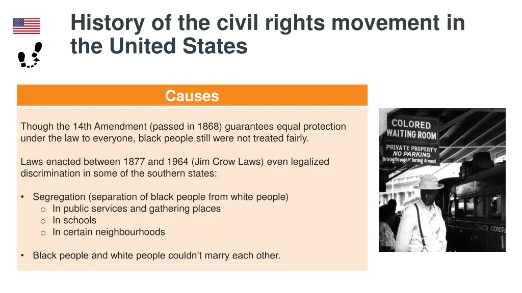 history of the civil rights movement 1