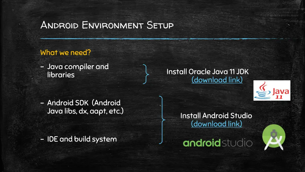 android environment setup