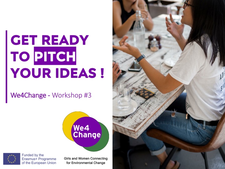 get ready to pitch your ideas