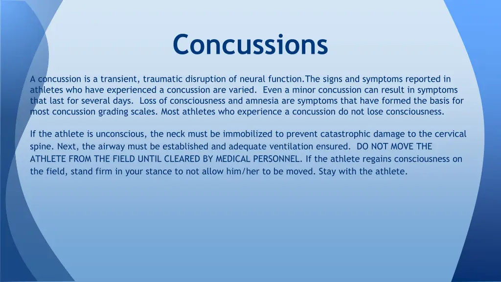 concussions 1