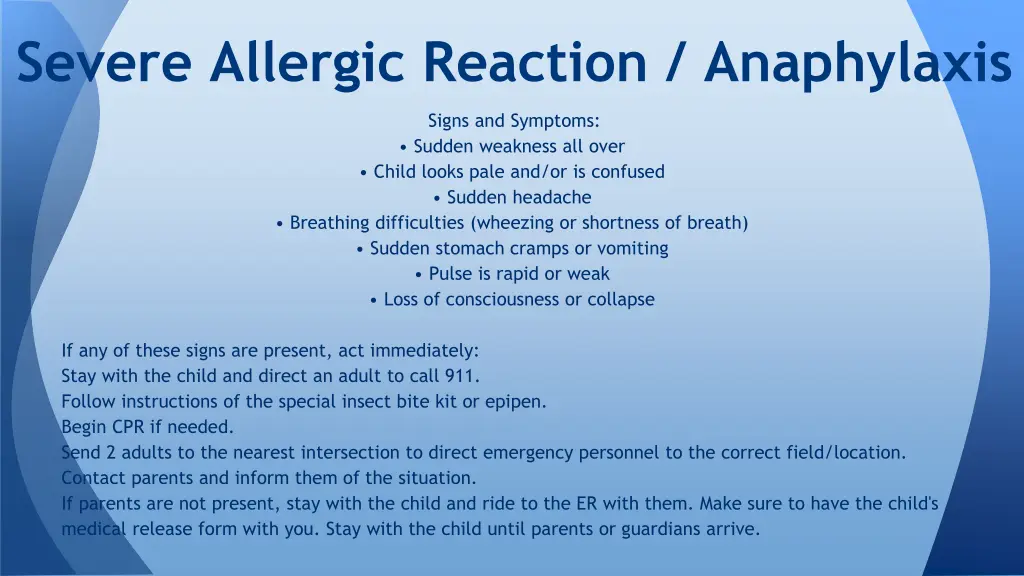 severe allergic reaction anaphylaxis